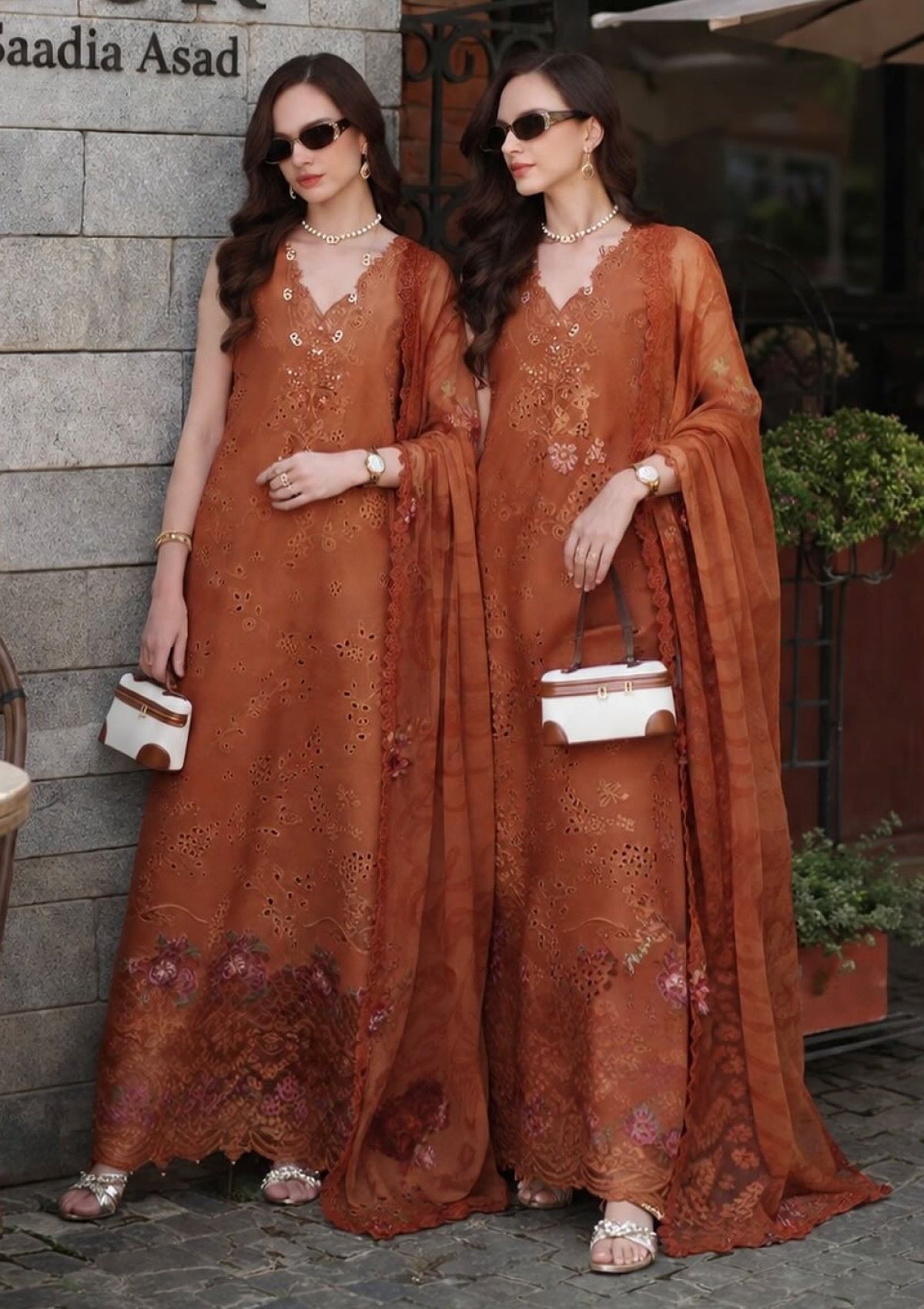 Noor by Saadia Asad Luxury Eid Schiffli Laserkari'26 D-06