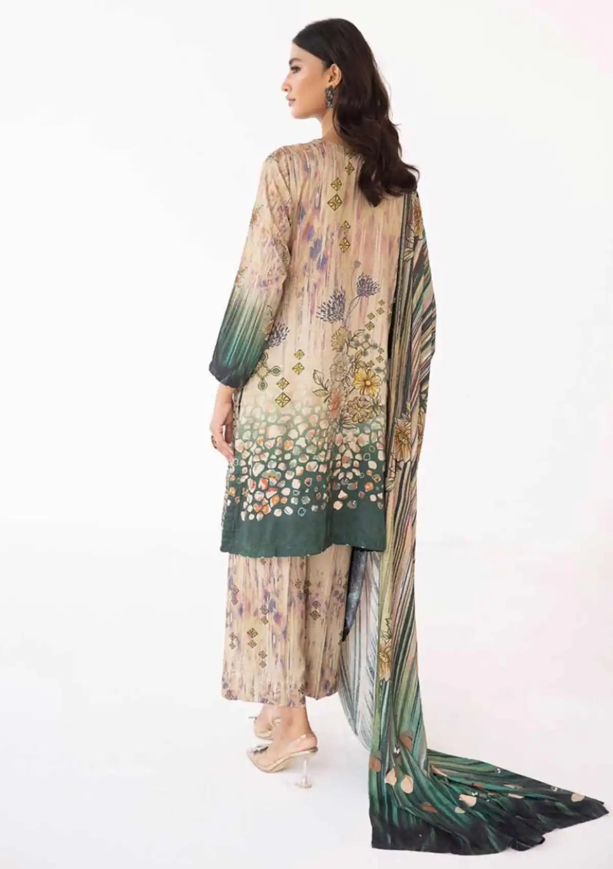 Khoobsurat Mayanaz Slub Jacquard'23 M-08 - Mohsin Saeed Fabrics