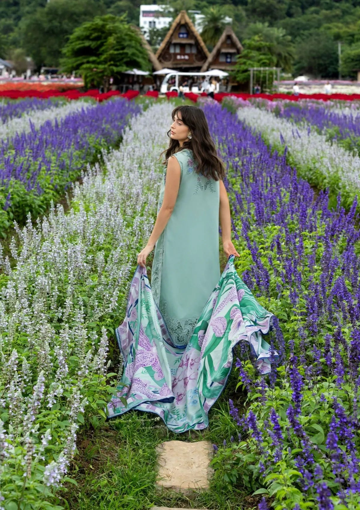 Mushq Secret Garden Hemline'26 D-17B Hummingbird Haven