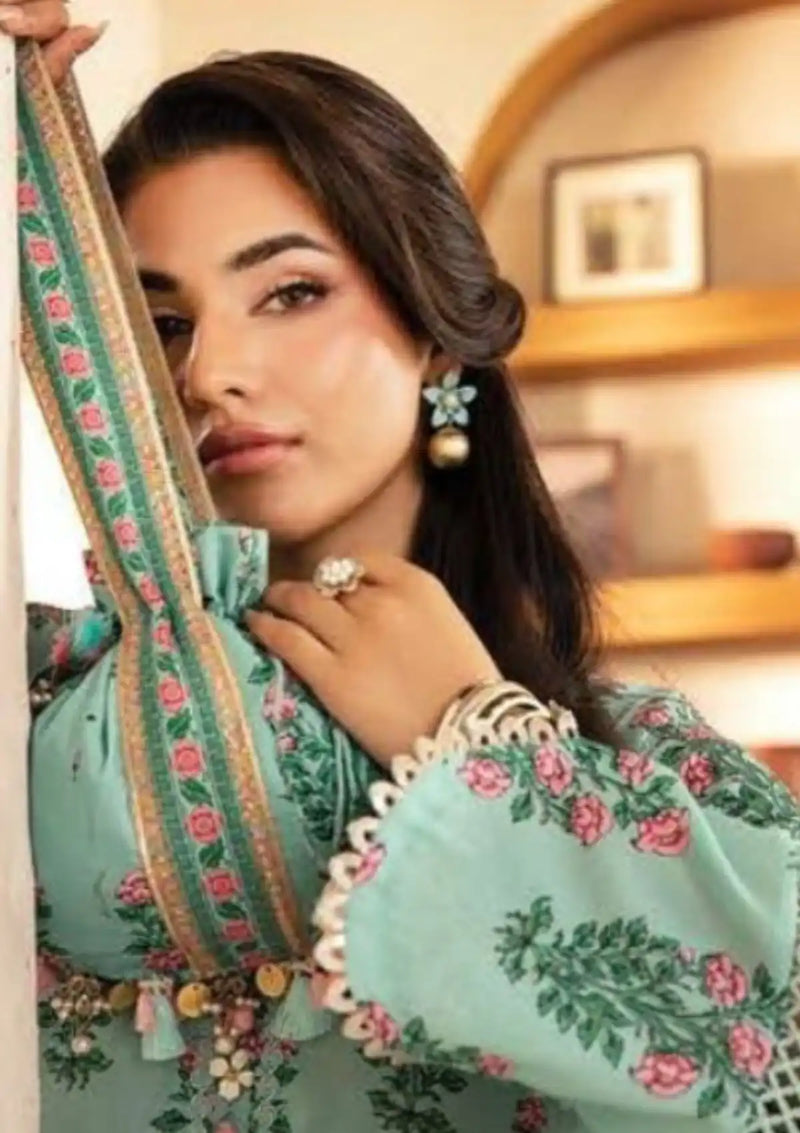 Maria.B M.Basic Eid Lawn'25 D-8B – Mohsin Saeed Fabrics