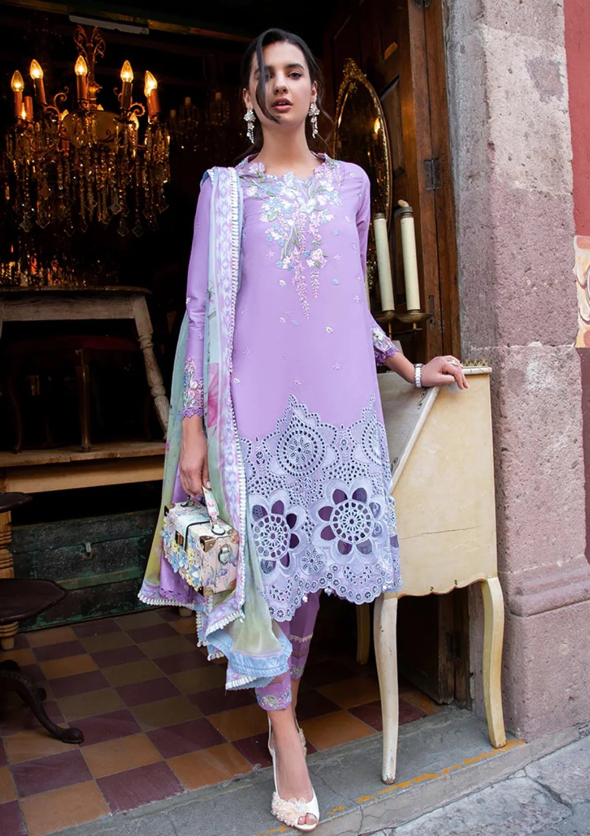 Mushq Odyssey Luxury Lawn'26 D-403 Ailyn