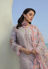 Maryam Hussain Luxury Lawn'24 D-04-FEROZ - Mohsin Saeed Fabrics