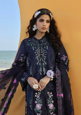 Maryam Hussain Luxury Lawn'24 D-08-ZOYA - Mohsin Saeed Fabrics