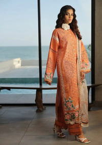 Maryam Hussain Luxury Lawn'24 D-09-XURI - Mohsin Saeed Fabrics