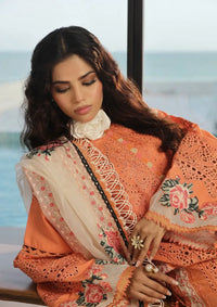 Maryam Hussain Luxury Lawn'24 D-09-XURI - Mohsin Saeed Fabrics