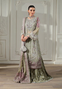 Maryam Hussain Meer Luxury Chiffon'26 D-07 Jhoomro
