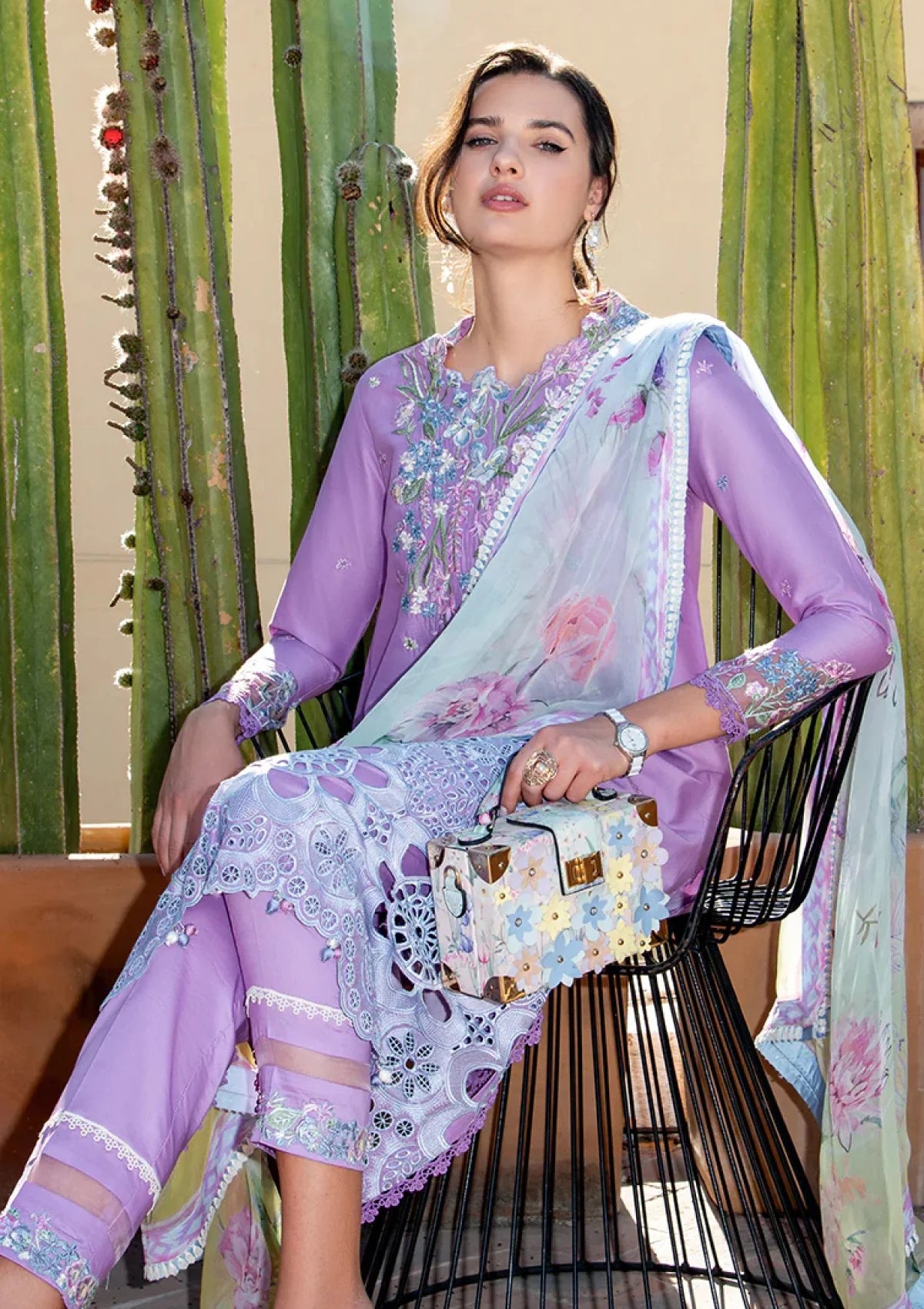 Mushq Odyssey Luxury Lawn'26 D-403 Ailyn