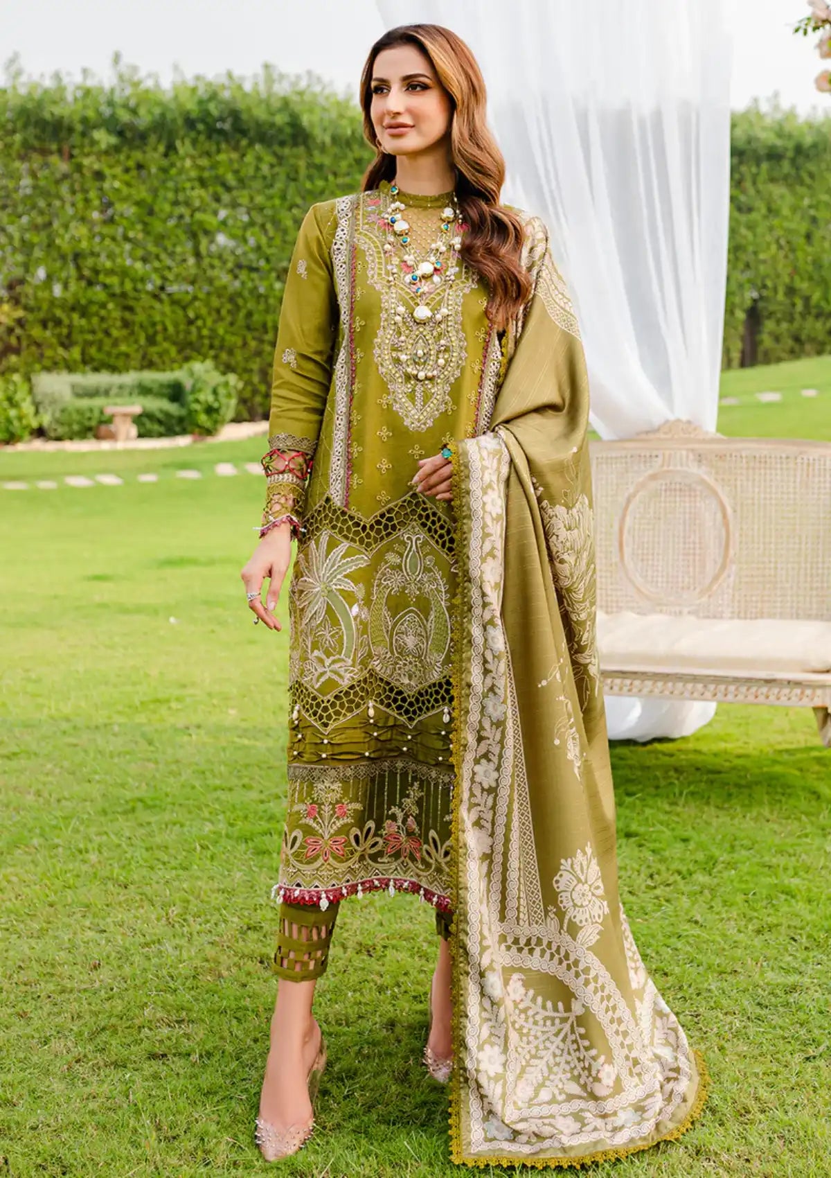 Parishay Luxury Winter'23 PW-12 - Mohsin Saeed Fabrics