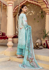 Rangoon Lawn Vol-02 Azam Arts'24 D-1383 - Mohsin Saeed Fabrics
