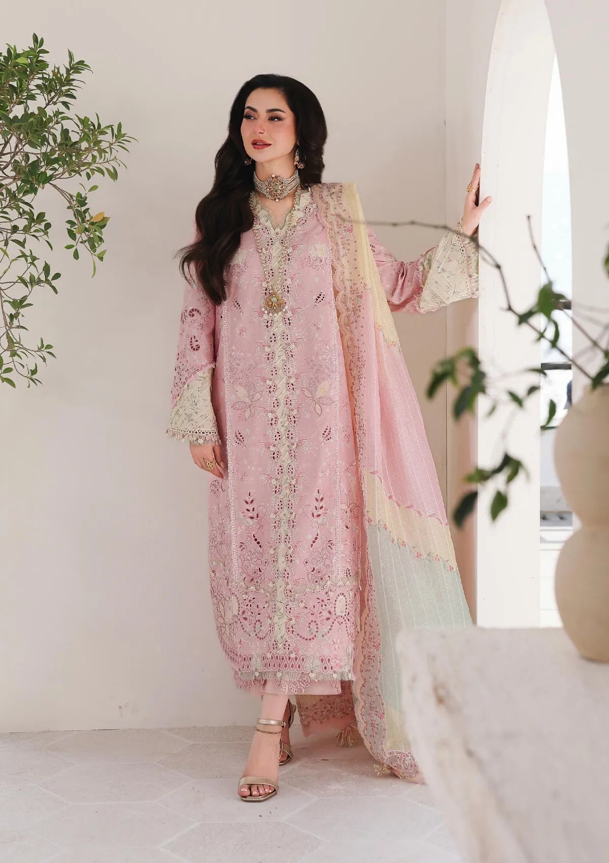 Qalamkar Sahil Luxury Lawn‘26 SA-09 Haniya