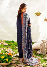 Safwa Skye Emb Lawn'24 Vol-01 SKY-06 - Mohsin Saeed Fabrics