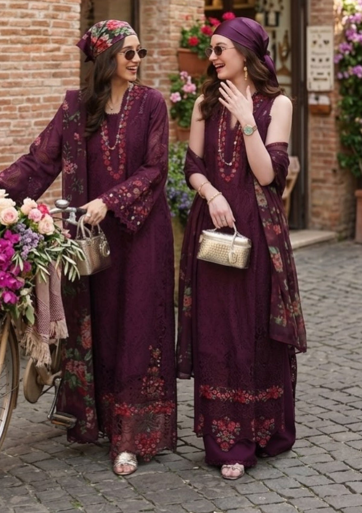 Noor by Saadia Asad Luxury Eid Schiffli Laserkari'26 D-10
