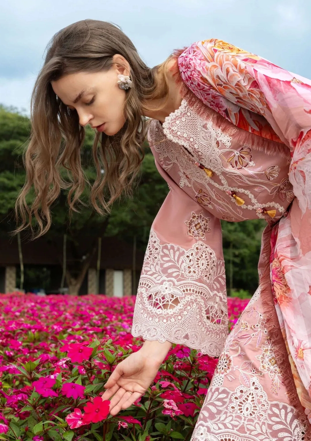 Mushq Secret Garden Hemline'26 D-16A Peach Blossom