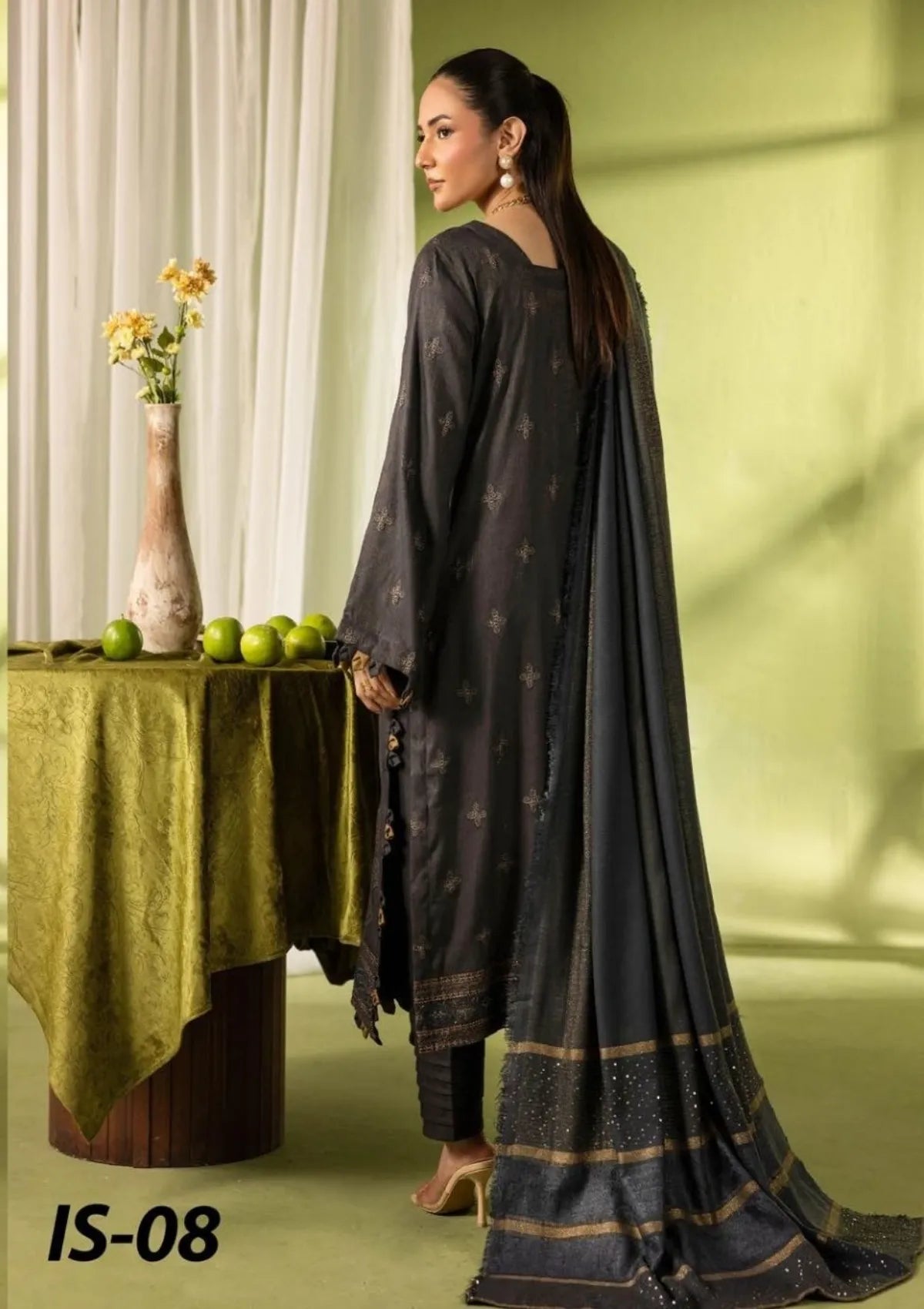 Ishq By Khoobsurat Peach Leather'25 IS-08