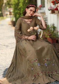 Noor By Saadia Asad Eid Luxury Printskhas'26 D-08 Mocha Sienna