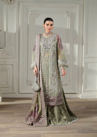 Maryam Hussain Meer Luxury Chiffon'26 D-07 Jhoomro