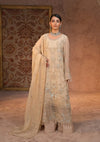 Lavish Zebaish Luxury Chiffon'24 D-08 BEIGE