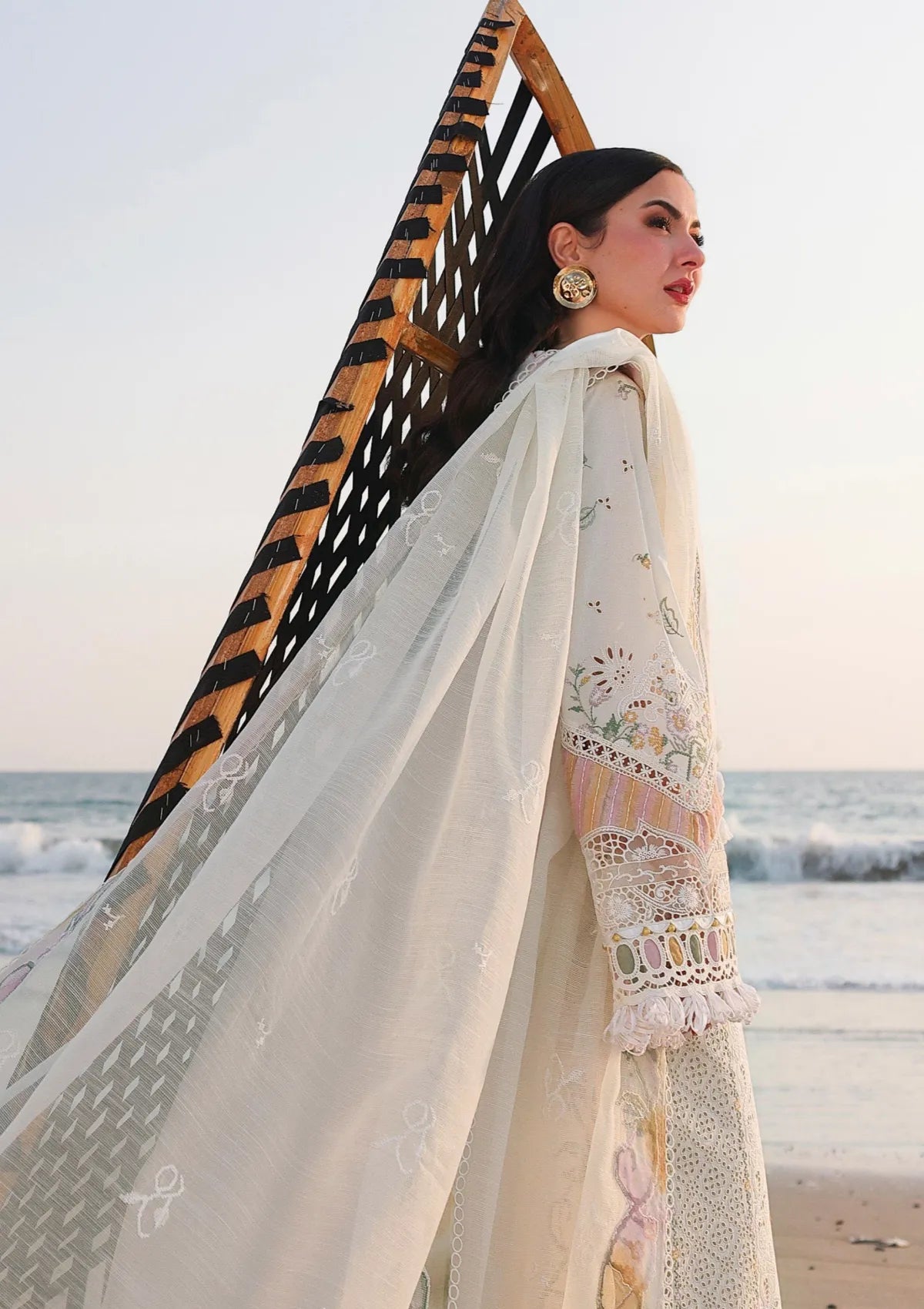 Qalamkar Sahil Luxury Lawn‘26 SA-10 ILara