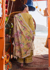 Elaf "Hai Kuch" Festive Lawn'24 EHK-02B Nargis - Mohsin Saeed Fabrics