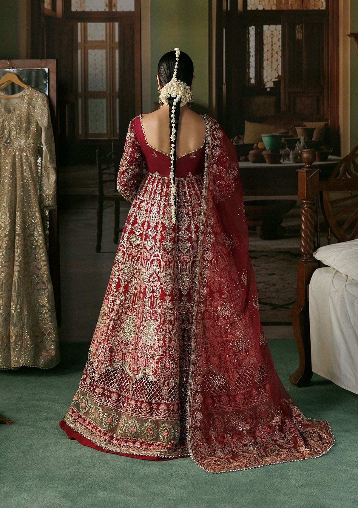Afrozeh Shehnai Wedding Formals'26 D-160 Virsa