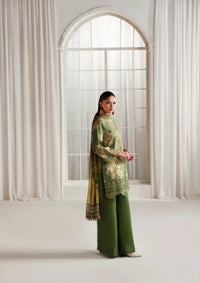 Naqsh Zyrah Fall Winter'25 FERN GREEN - 00181