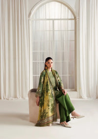 Naqsh Zyrah Fall Winter'25 FERN GREEN - 00181