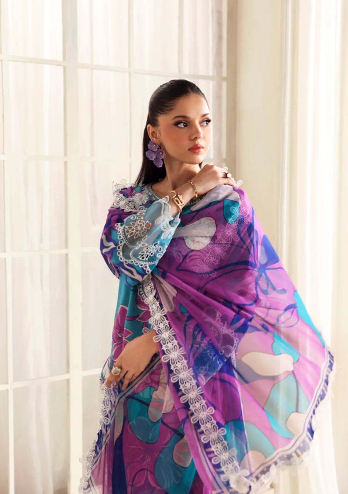 Naqsh Zyrah Fall Winter'25 MULTI BLUE - 00183