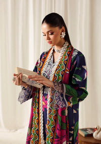 Naqsh Zyrah Fall Winter'25 DARK BLUE - 00190