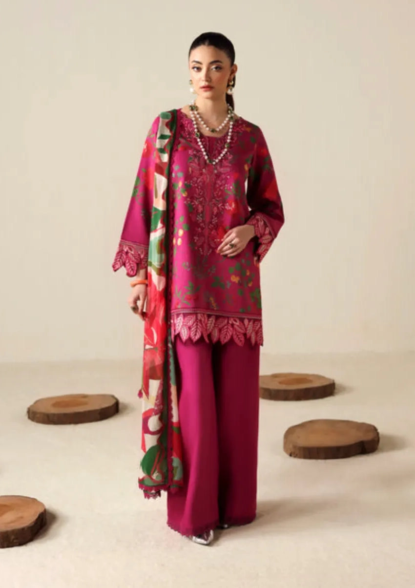 Naqsh Zyrah Fall Winter'25 SHOCKING PINK - 00178