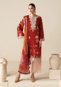 Naqsh Zyrah Fall Winter'25 LUST RED - 00188