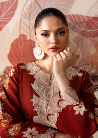 Naqsh Zyrah Fall Winter'25 LUST RED - 00188