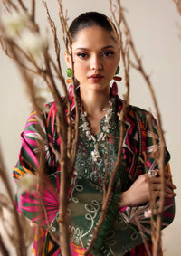 Naqsh Zyrah Fall Winter'25 DARK GREEN- 00185