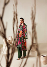 Naqsh Zyrah Fall Winter'25 DARK GREEN- 00185