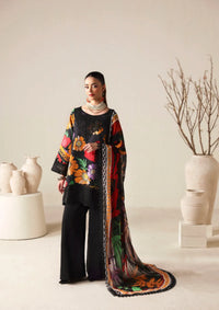 Naqsh Zyrah Fall Winter'25 BLOOM BLACK - 00184