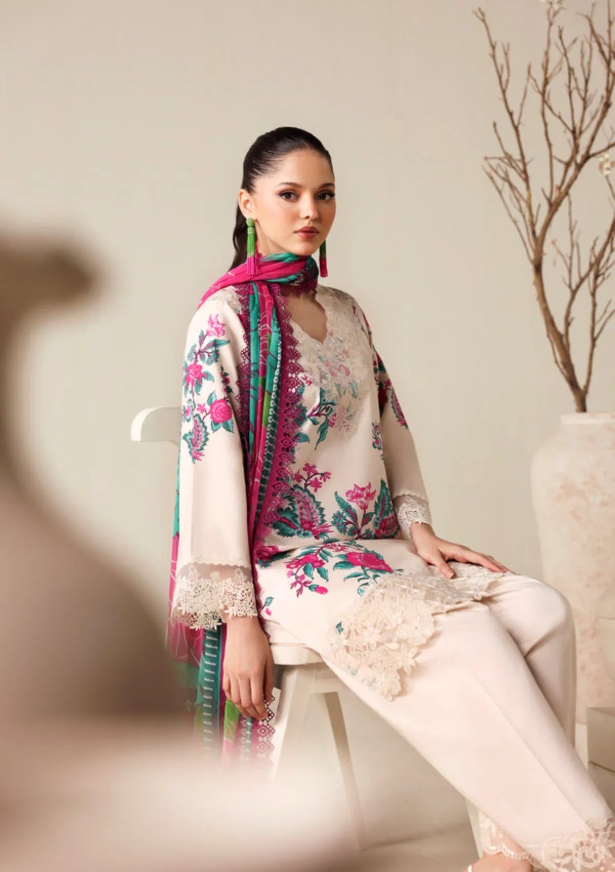 Naqsh Zyrah Fall Winter'25 IVORY - 00187