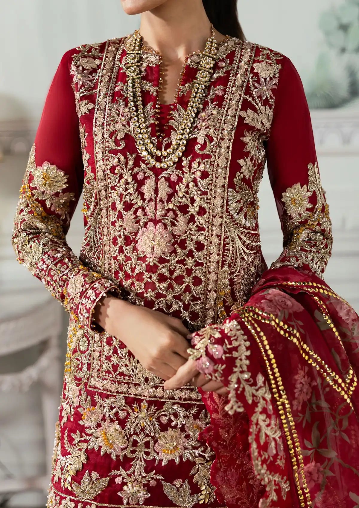 Crimson X Saira Shakira Wedding'24 Artisan Story CW-07