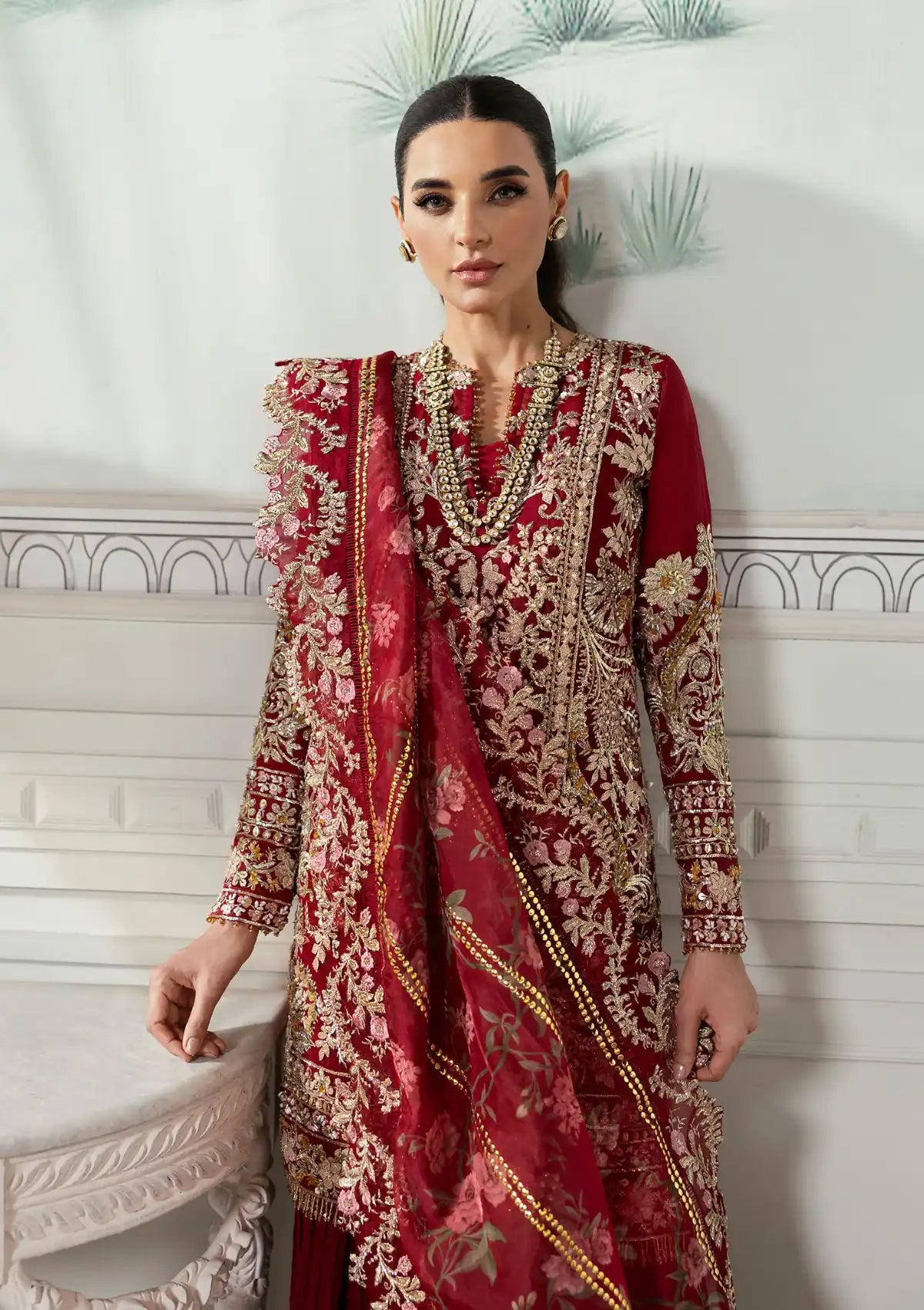 Crimson X Saira Shakira Wedding'24 Artisan Story CW-07