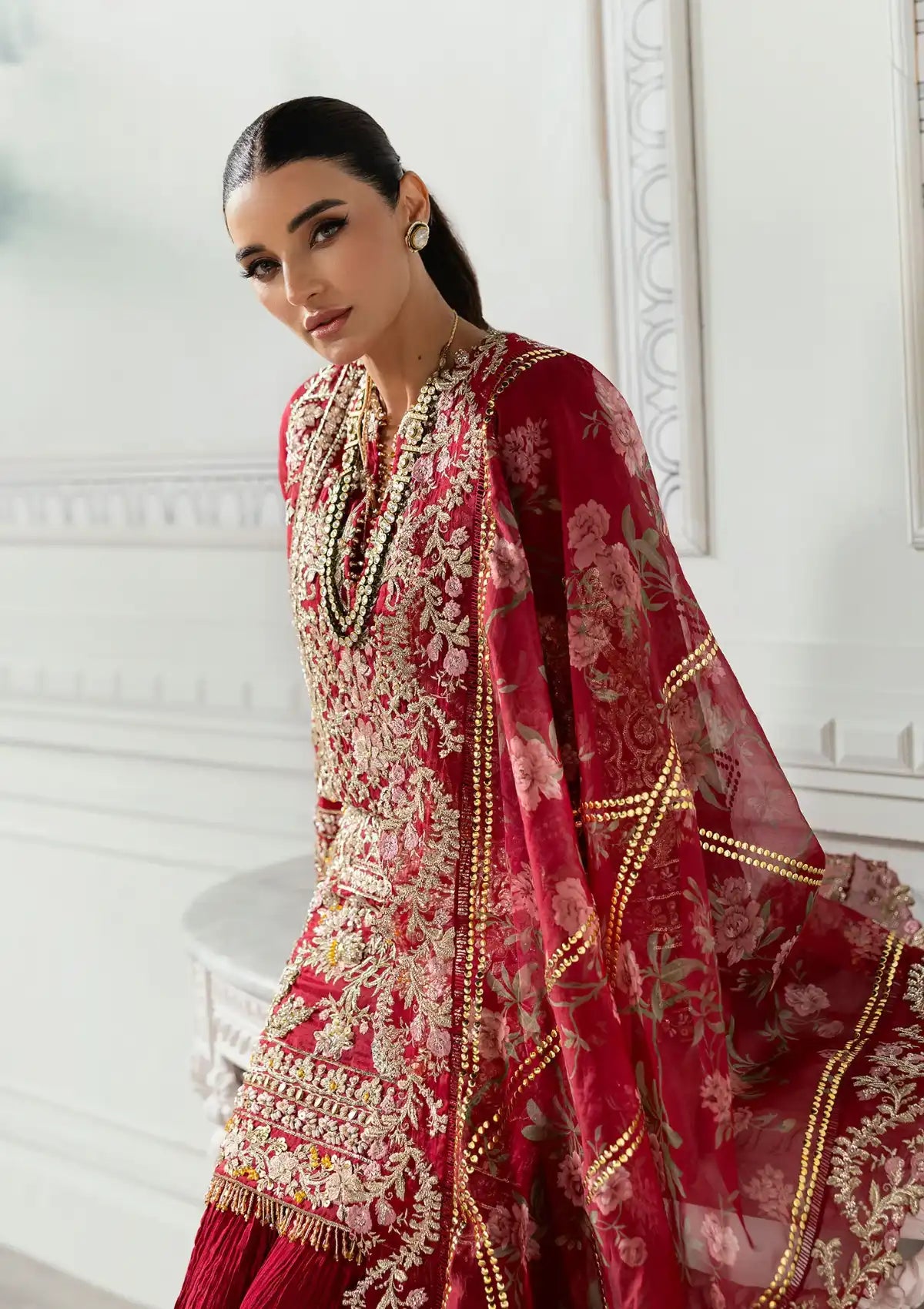 Crimson X Saira Shakira Wedding'24 Artisan Story CW-07