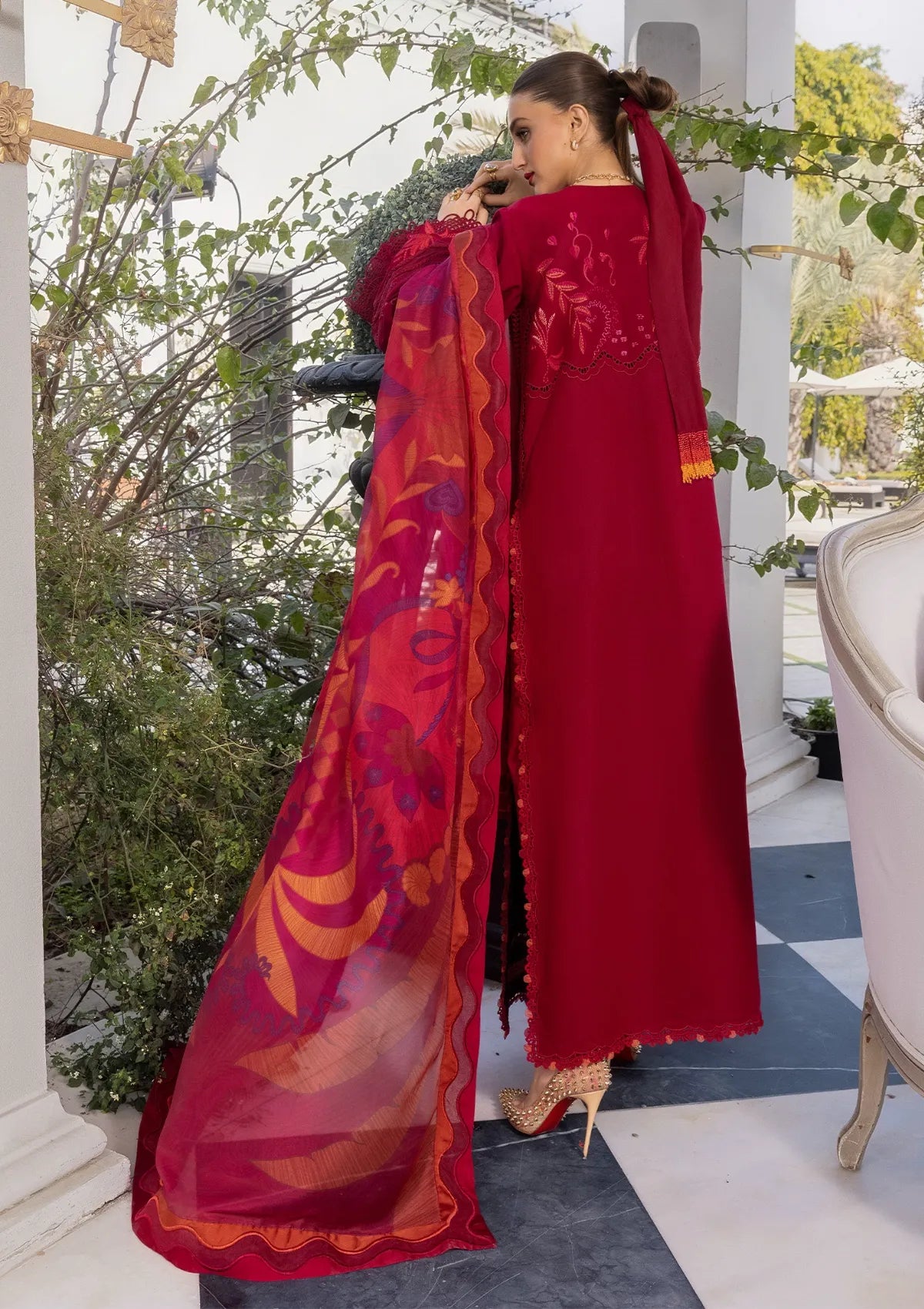 Flow By Crimson Lawn'26 D3A BEAUTY IN BLOOM