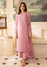 Farasha Seraya Emb Lawn'24 D-04 DAISY - Mohsin Saeed Fabrics