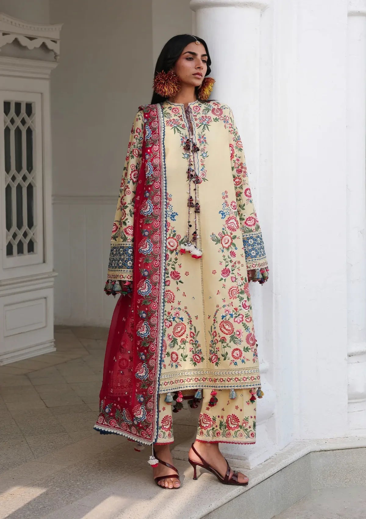 Hussain Rehar Luxury Lawn Eid Edit'26 -Zubdah