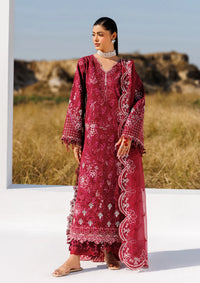 Emaan Adeel Sunlit Groove Luxury Lawn'26 -RADIANT ROSE