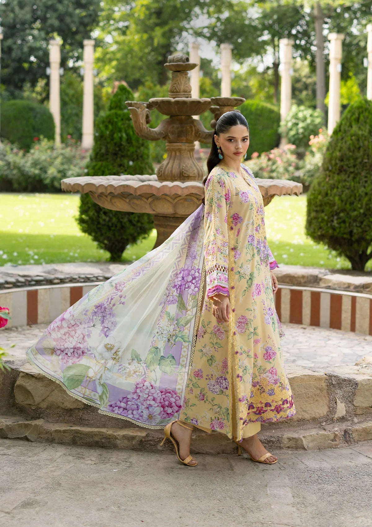 Elaf Signature Emb Prints Vol'II'26 ESG-7A STELLA