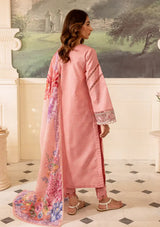 Farasha Seraya Emb Lawn'24 D-07 FLORA - Mohsin Saeed Fabrics