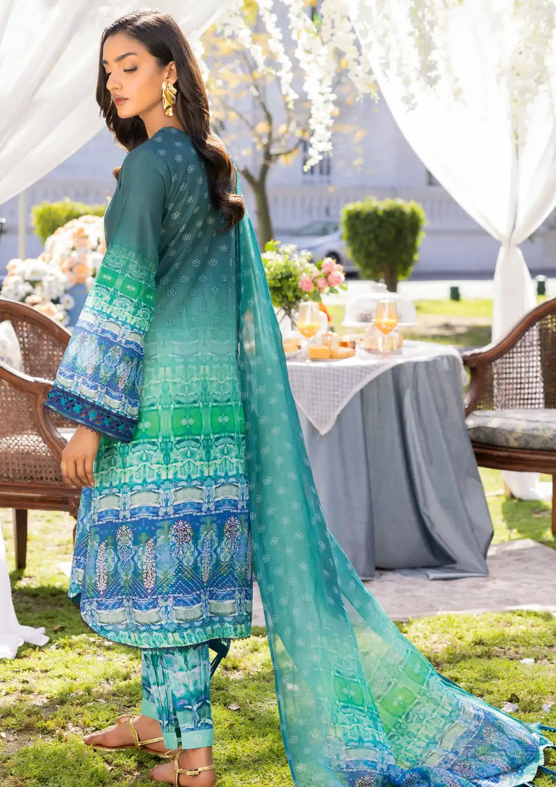 Muscari Luxury Emb Lawn'24 MELC-724 - Mohsin Saeed Fabrics