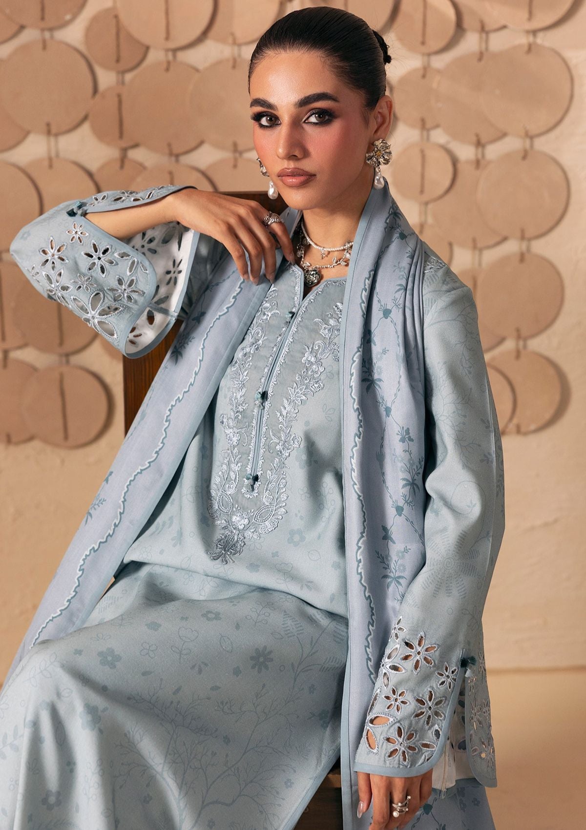 Qalamkar Qprints Linen'26 QPW-04 A Oriana