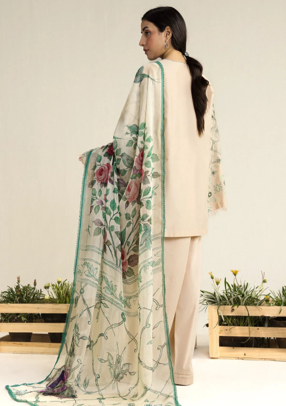 Coco By Zara Shahjahan Edit'2 Lawn'26 D-09B Soren