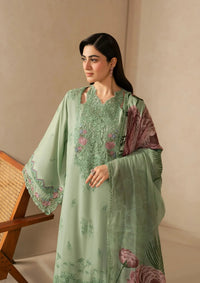 Elaf E-Craft Chikankari Lawn'26 EHC-4B ALOE