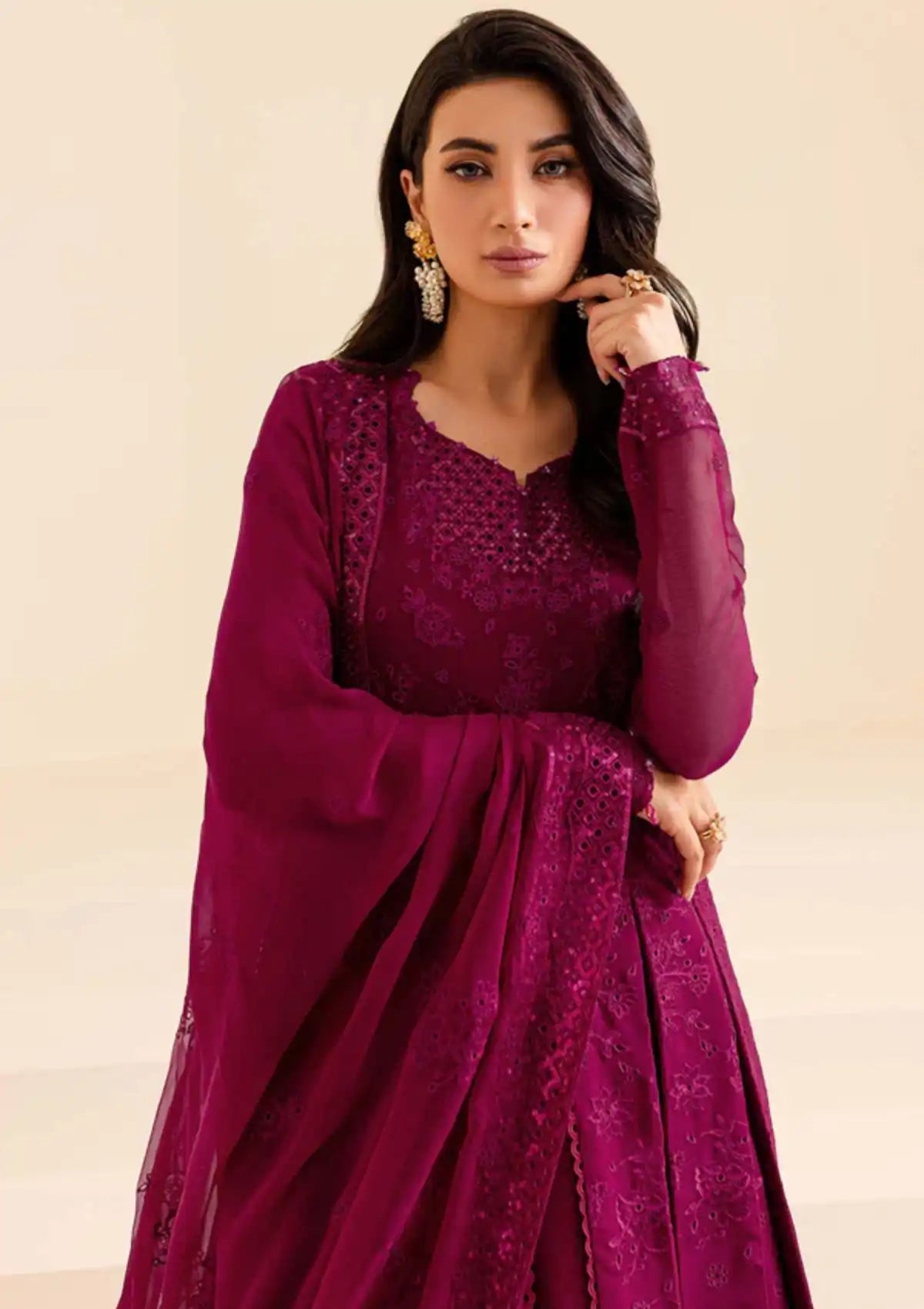 Farasha Lumiere Festive Formals'24 D-05 MYSTIC MAUVE