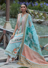 Crimson Luxury Lawn'23 D-5B - Mohsin Saeed Fabrics